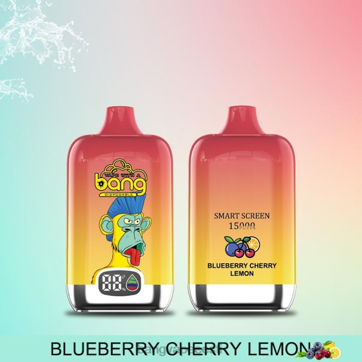 Bang Vape Digital Smart Screen 15000 pihustust 25ml ühekordselt kasutatavad 60J8J11 Bang Vape Eesti