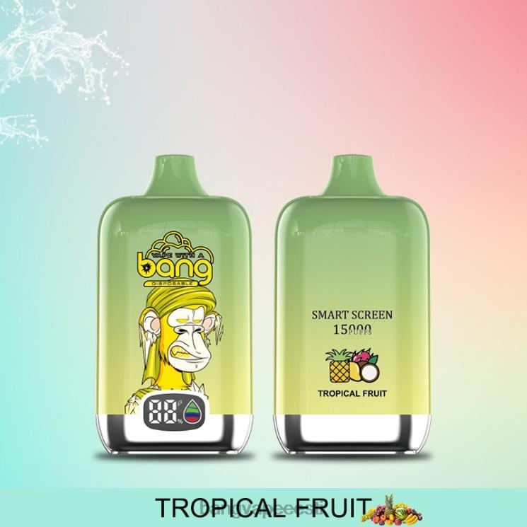 Bang Vape Digital Smart Screen 15000 pihustust 25ml ühekordselt kasutatavad 60J8J11 Bang Vape Eesti