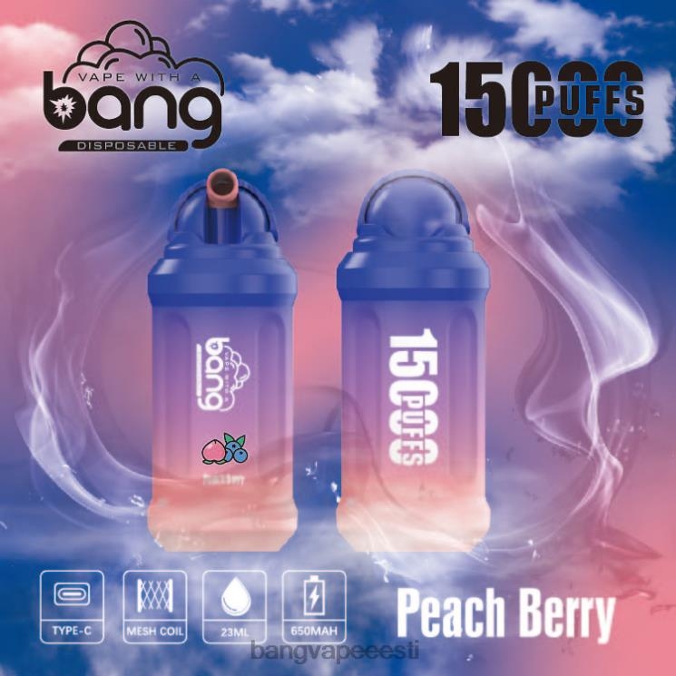 Bang Vape 15000 pahvi ühekordselt kasutatavad 60J8J1 Bang Vape Eesti