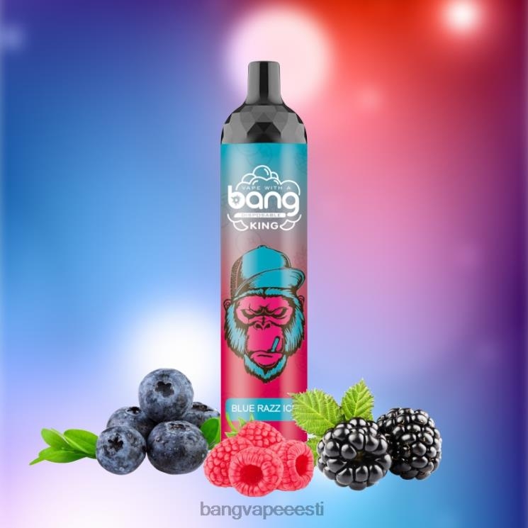Bang Vape King 6000 pahvi 5% nic laetav tüüp-c ühekordselt kasutatavad 60J8J8 Bang Disposable Vape Flavors