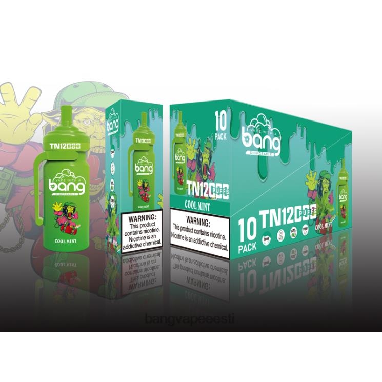 Bang Vape TN12000 kaun võrgusilma mähisega ühekordselt kasutatavad 60J8J5 Vape Gang Disposables